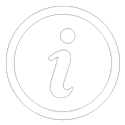 Icon: circle surrounding the letter i