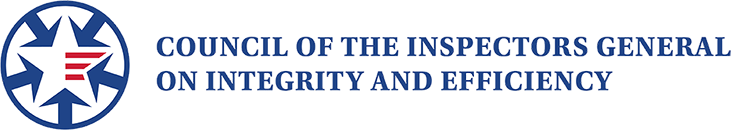 Logo: Council of the Inspectors Generals on Integrity and Efficiency